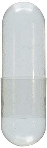 500 Bulk Wholesale Empty Vegetable Capsules,0" Size Vegan & Vegetarian resealable Bag