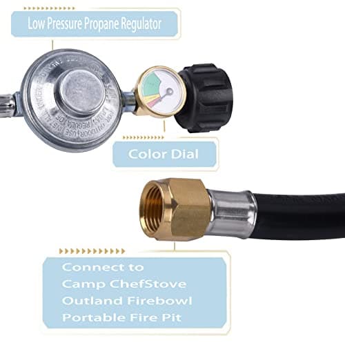 Low Pressure Propane Regulator and Hose