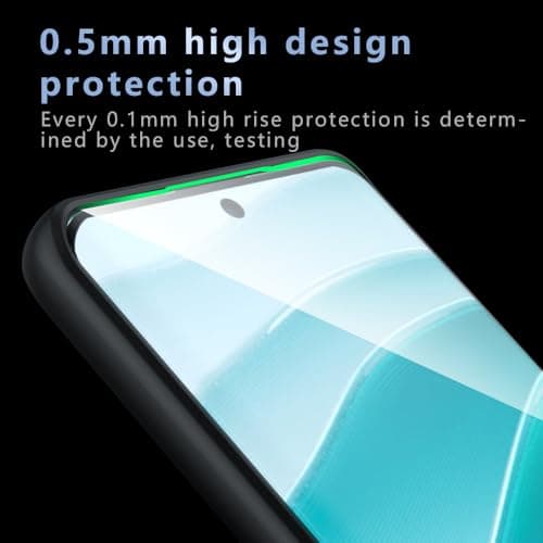Compatible with Xiaomi Redmi Note 14 Pro 4G Case Cover,Compatible with MagSafe,Compatible with Xiaomi Redmi Note 14 Pro 4G 24116RACCG Built-in Magnetic Anti-Shock Cell Phone Case Black