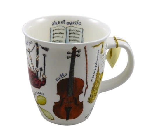 Dunoon Fine Bone China Mug : Making Music