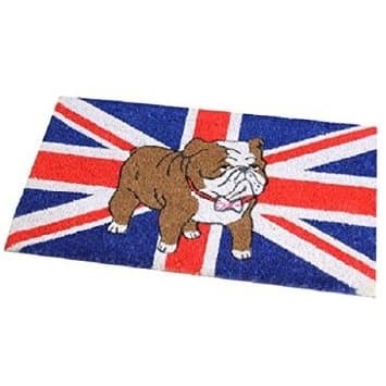 Bulldog Union Jack Doormat