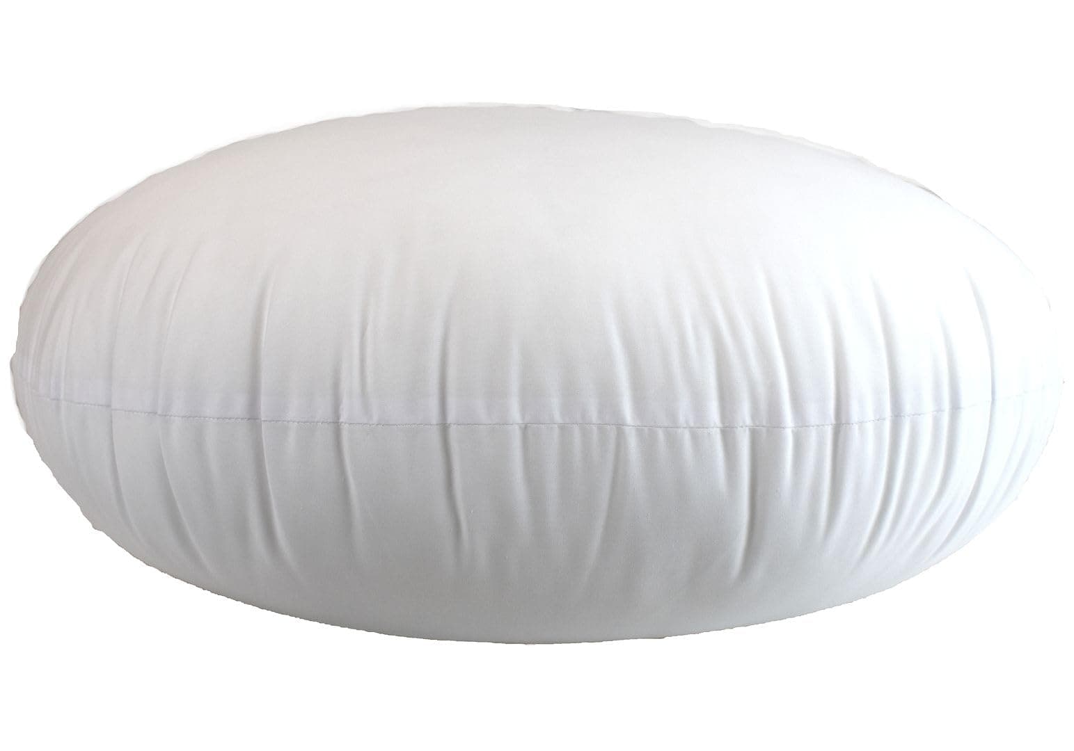 MoonRest Round Pillow Insert Hypoallergenic Polyester Form Stuffer-%100 Cotton Blend Covering for Sofa Sham, Decorative Pillow, Cushion and Bed - 11 X 11 Inch