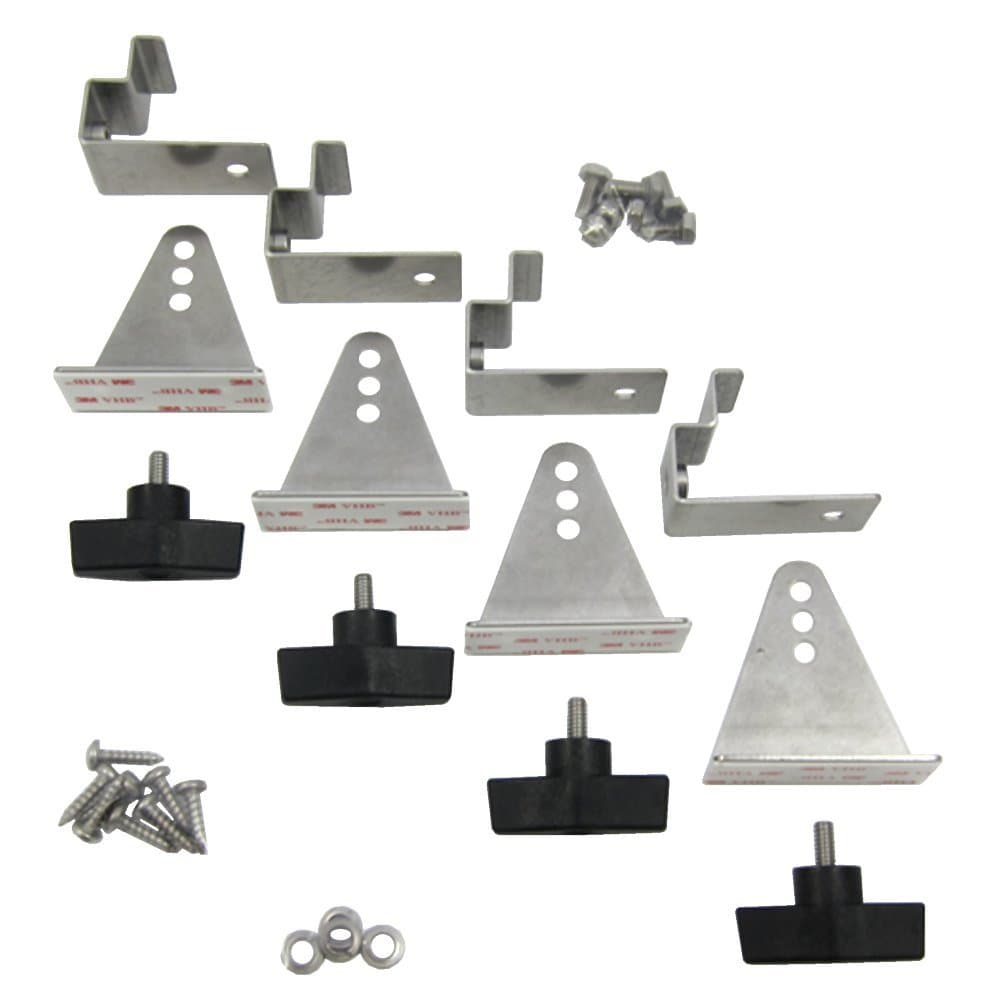 35mm Tilting RV Solar Panel Mount Set