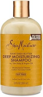 Raw Shea Butter Deep Moisturizing Shampoo w/ Sea Kelp & Argan Oil, Pack of 1