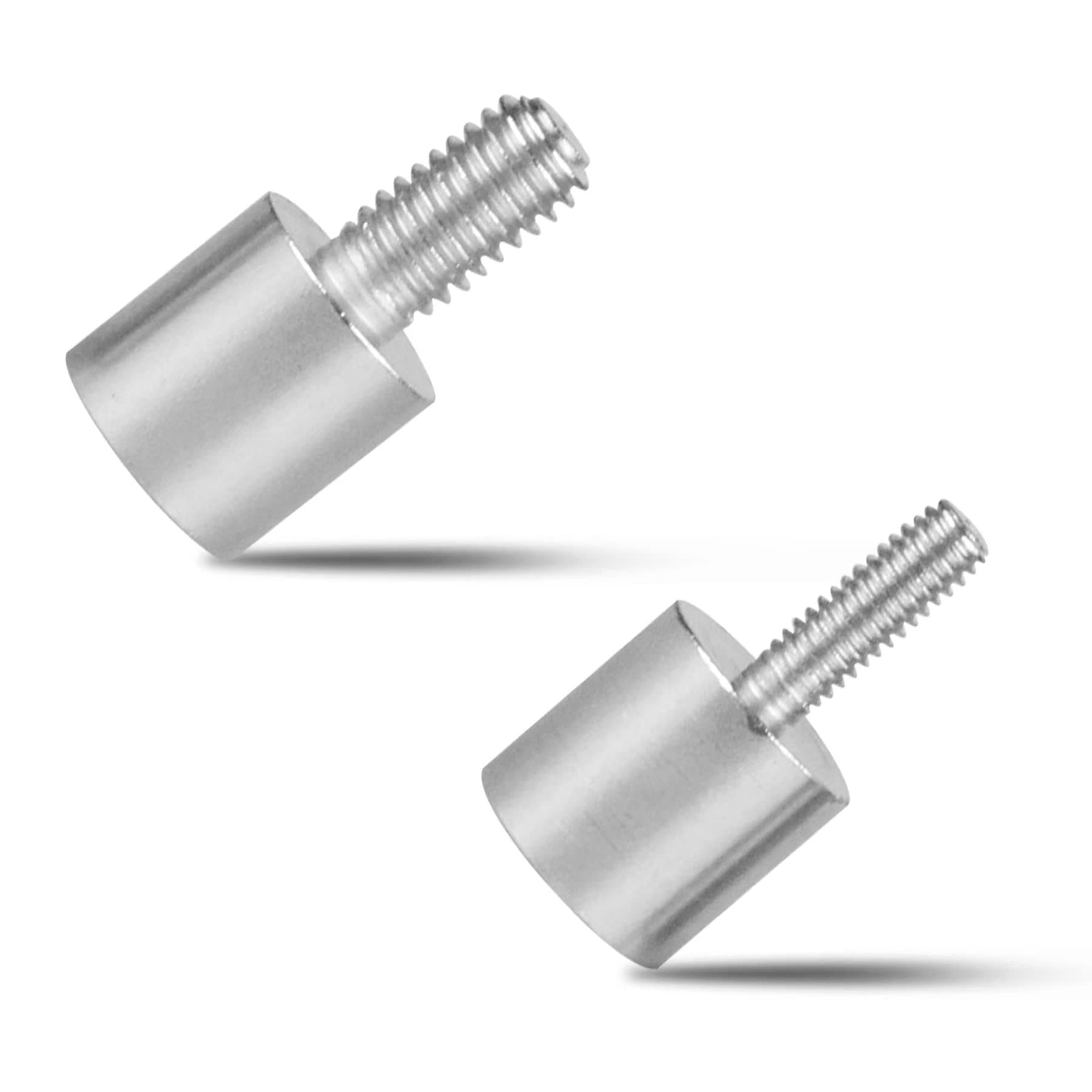 Mini Projector Mount Screw Thread Adapters Converters Female 6.35 mm to Male 3.9mm or 5.9 mm Screws Adapter Fit for Most Projector Mount Camera Tripod Stand (2Pcs)