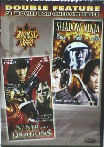 NINJA AND DRAGONS SHADOW NINJA *Martial Arts Double Feature*