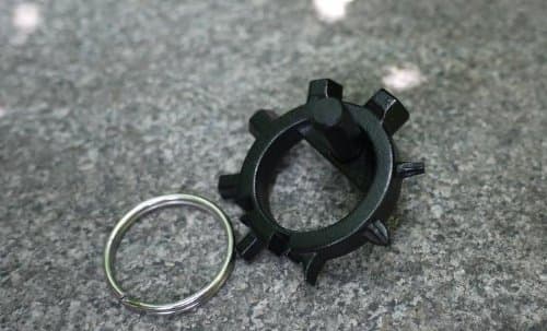 Octopus bottle opener Multifunctional Edc Tools Bike Spokes Adjustor Usage 12 Function Screwdriver Key Ring
