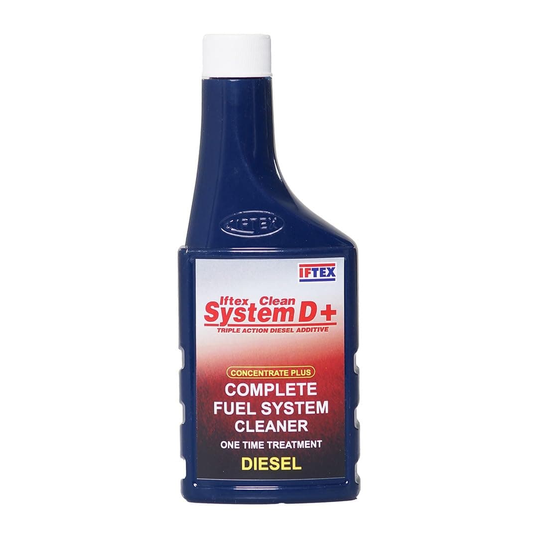 - IFTEX Clean System D +, Complete Fuel System Cleaner One Time Treatment Diesel Cars (300 ml) / Cars SUV Diesel Injector Cleaner and Complete Fuel System Treatment and better combustion (300 ml)