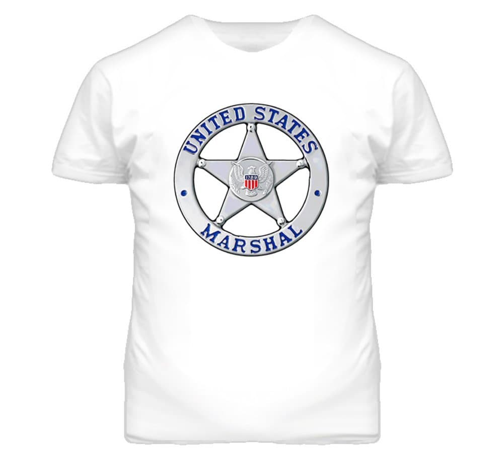 US Marshal Badge T Shirt