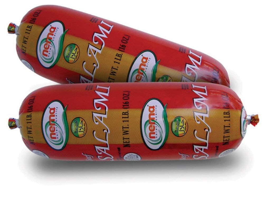 Halal Beef Salami 1lb