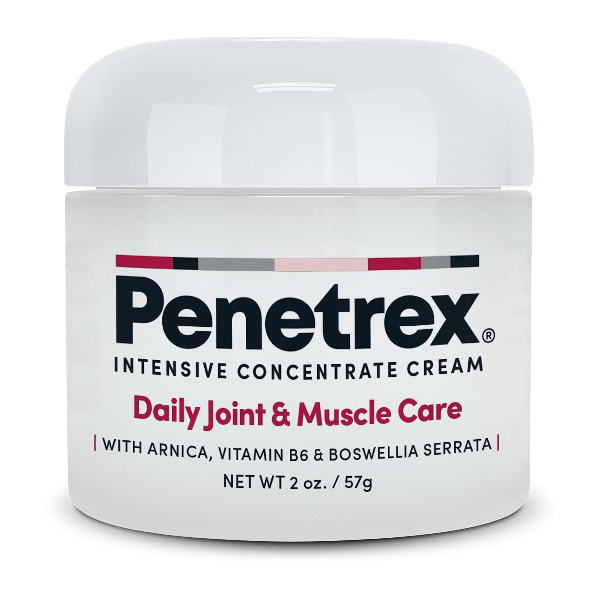 Penetrex Daily Joint & Muscle Care Cream – Soothing Botanical Formula with Arnica, Vitamin B6 & MSM – Lightweight Fast-Absorbing Cream for Everyday Movement - Non-Greasy - Light Scent- 2 oz