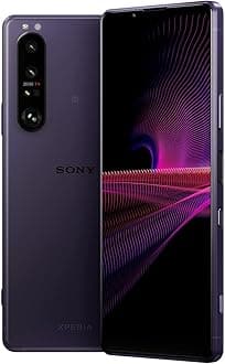 Xperia 1 III Smartphone with 6.5" 21:9 4K HDR OLED 120Hz Display with Triple Camera and Four Focal Lengths (Renewed)