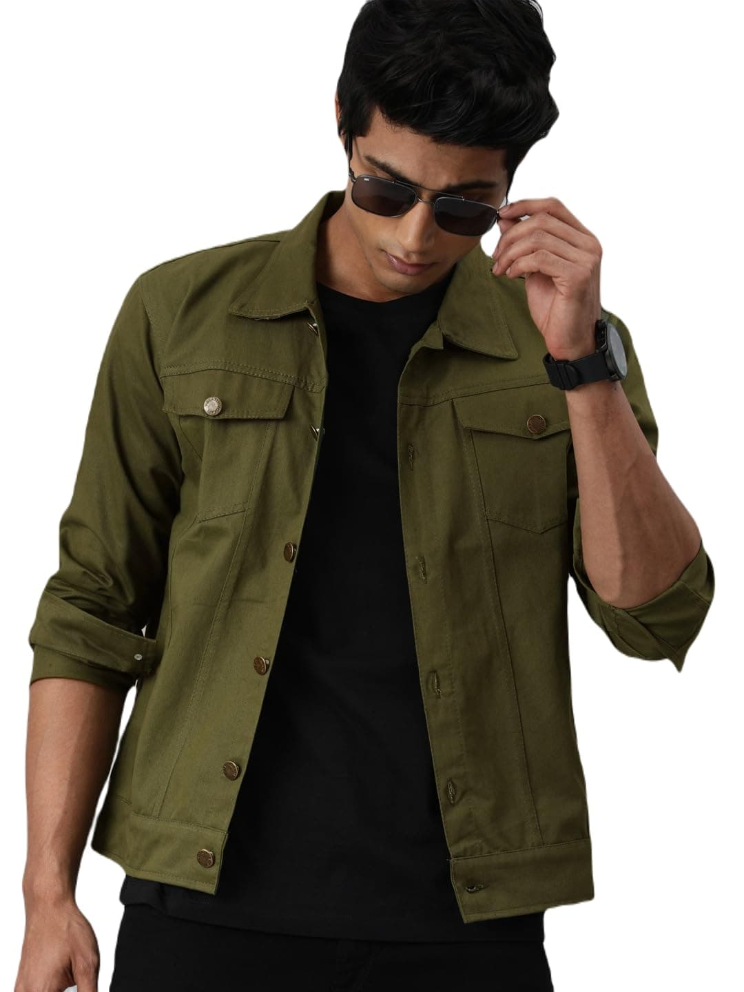 VOGATIMen's Denim Jacket