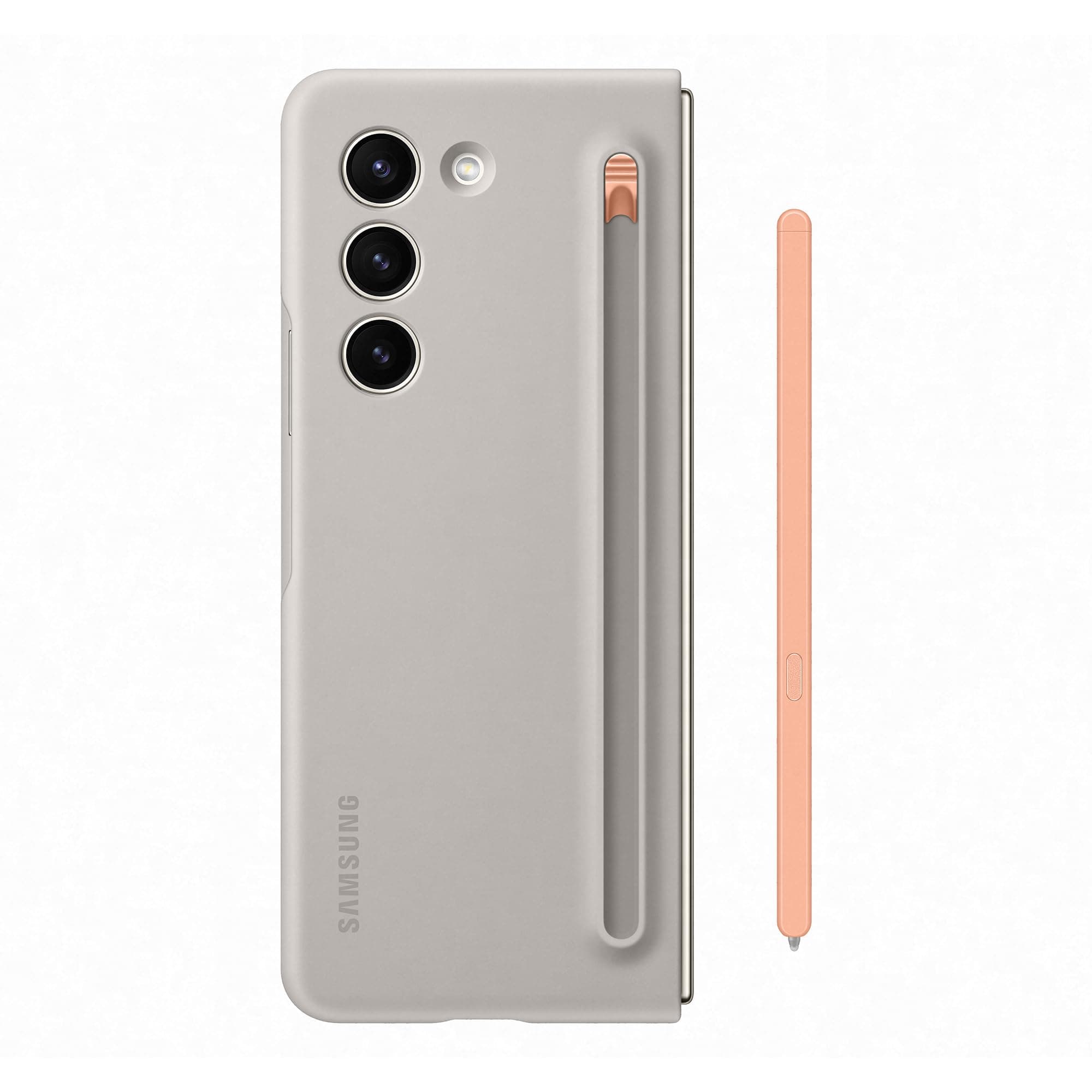 Samsung Galaxy Z Fold5 Slim S-pen Case, Sand