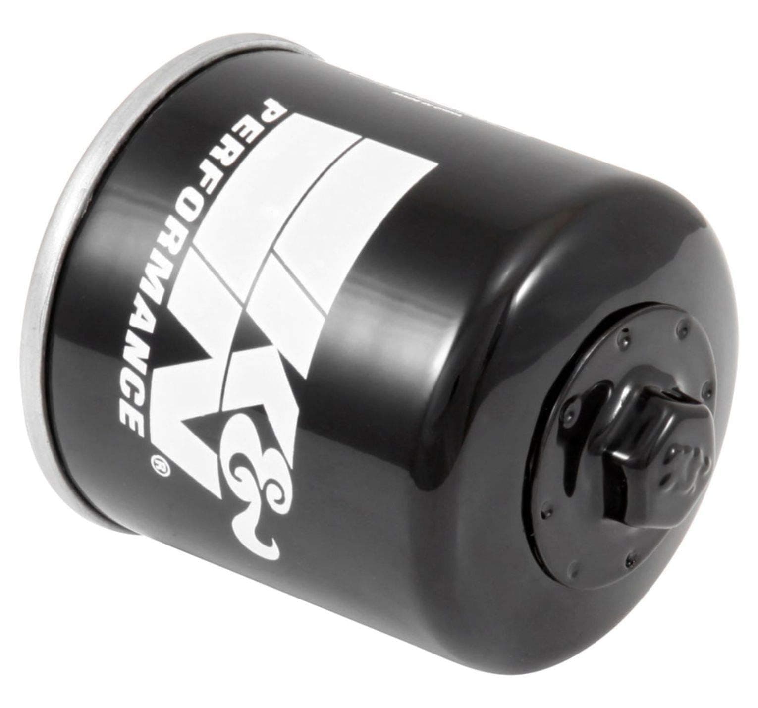 K&N Motorcycle Oil Filter: High Performance, Premium, Designed to be used with Synthetic or Conventional Oils, Wrench Off Nut: Fits Select Honda, Kawasaki, Triumph, Yamaha Motorcycles, KN-204-1