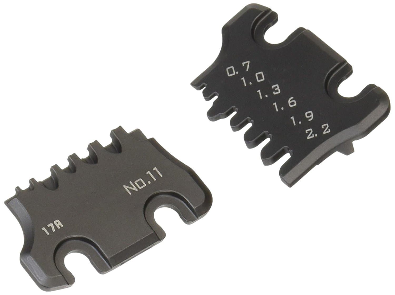 die Plate Set (Size S) for The ENGINEER Handy Crimp Tool. ENGINEER pad-11s