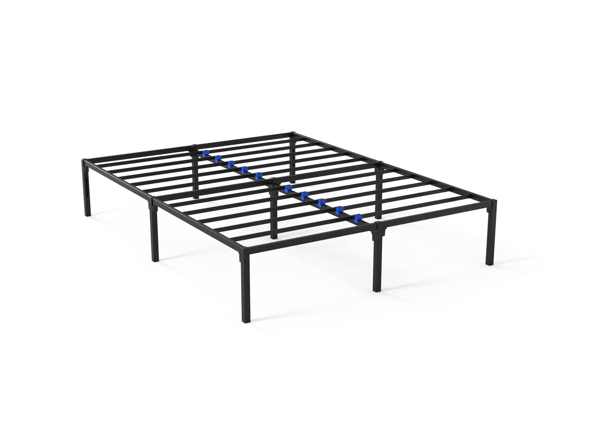 AONELAS UrbanLab QuickLock Metal Platform Queen Bed Frame | Quiet & Sturdy | No Box Spring Needed | 14 inch Mattress Foundation Metal Bed Frame Queen Size | 3500 LB Limit Queen Platform Bed Frame