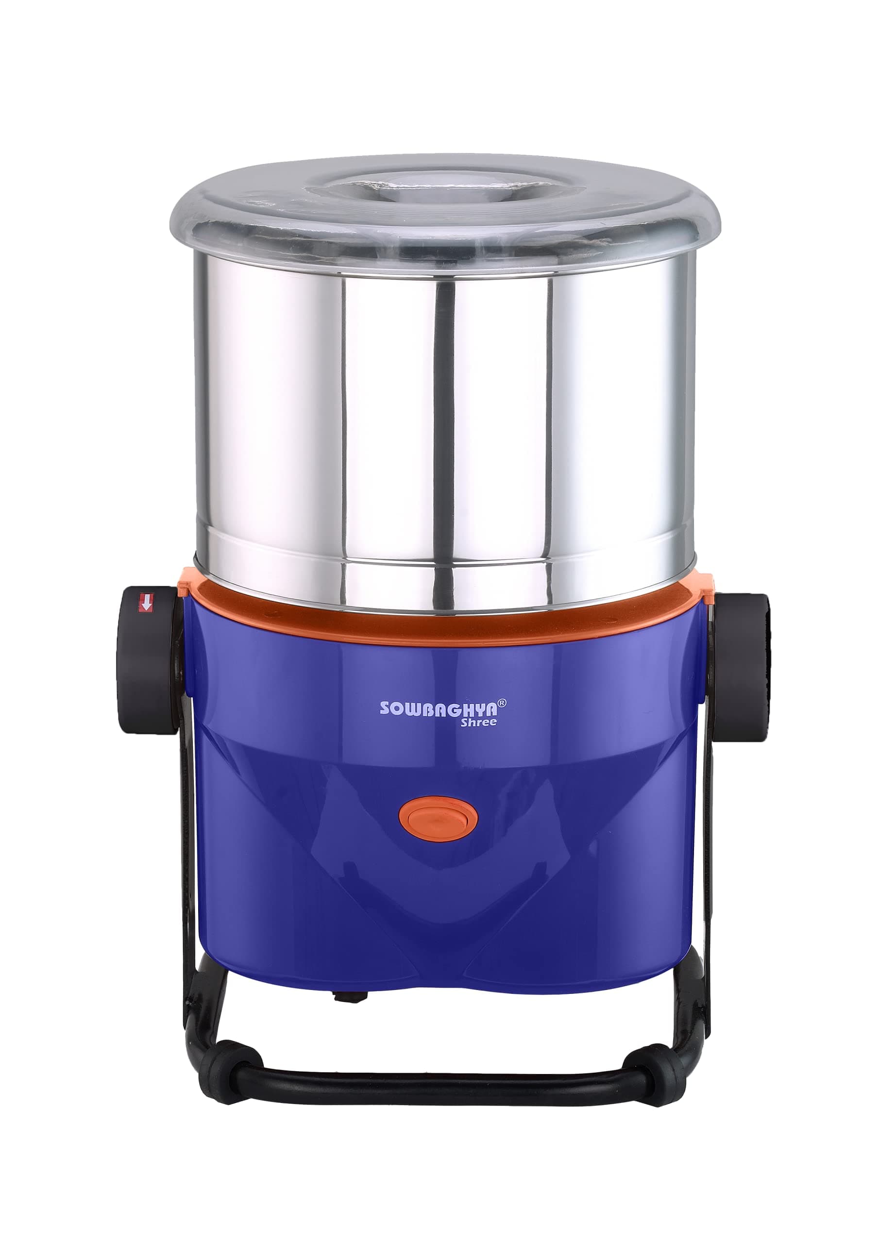 Sowbaghya Shree 2 L Table Top Tilting Grinder with Attachments | Heavy Duty Motor | for All Kinds of Batter for South Indian Dishes (Blue)