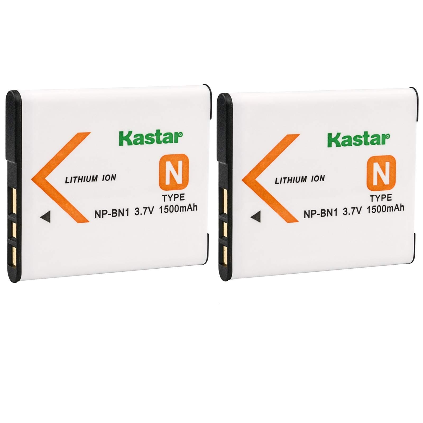 Kastar 2-Pack NP-BN1 Replacement Battery