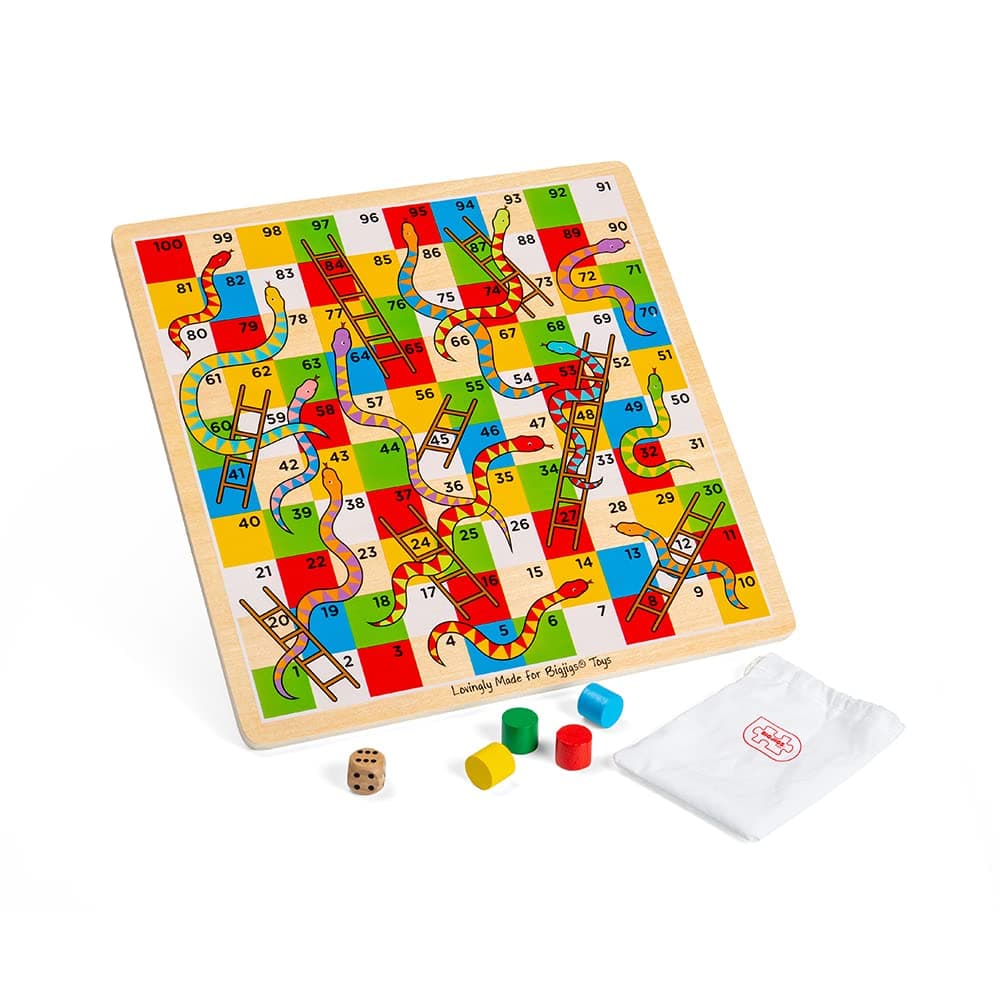 Traditional Snakes and Ladders, One Size