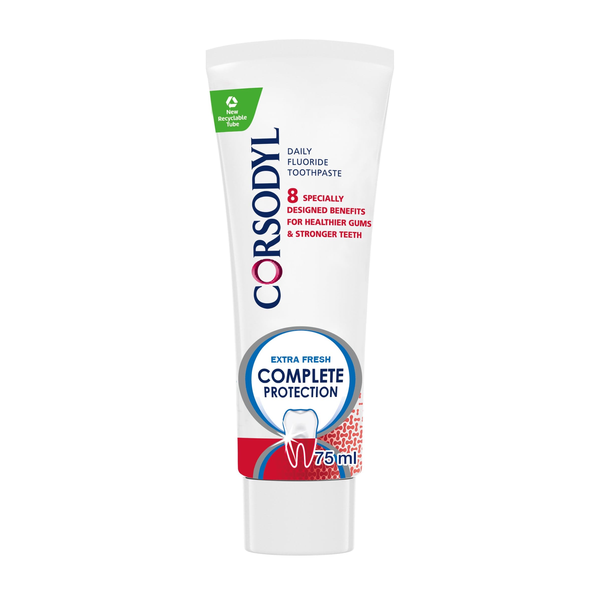 Toothpaste Complete Protection, Daily Gum Care, Extra Fresh 75ml