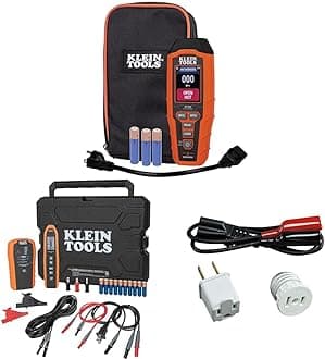 Klein Tools Circuit Analyzer & Circuit Breaker Finder & Wire Tracer Kit, RT390, ET450, 69411