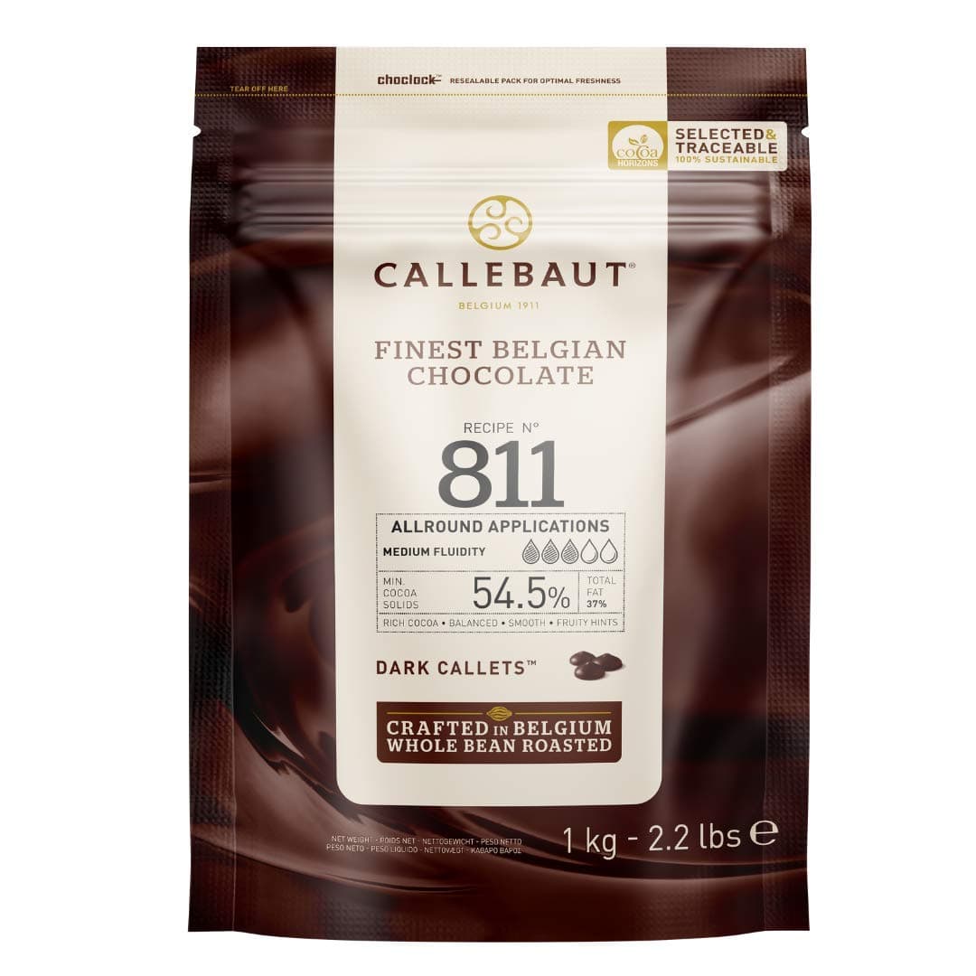 No 811 Belgian Dark Chocolate Callets
