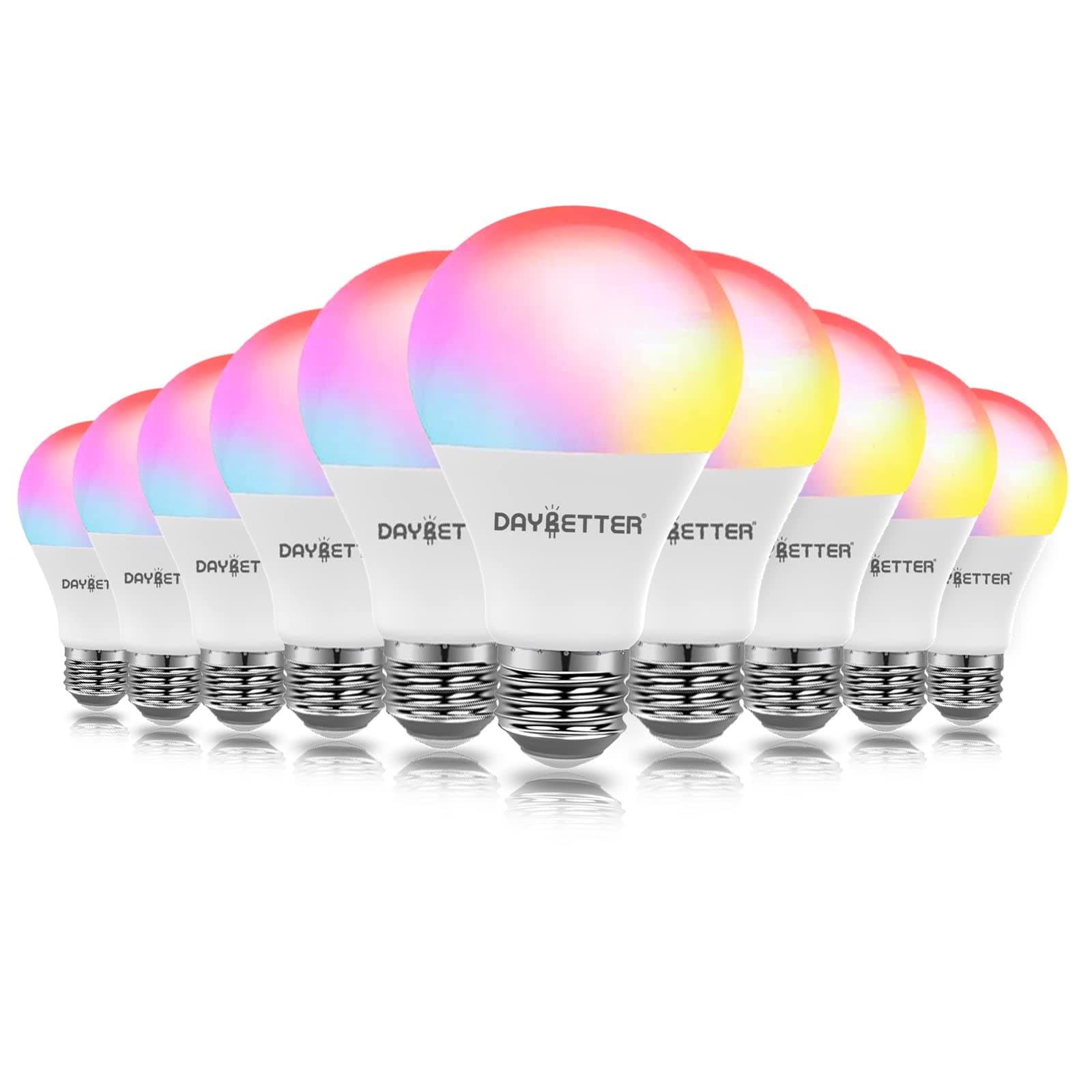 10 Pack Smart Light Bulbs