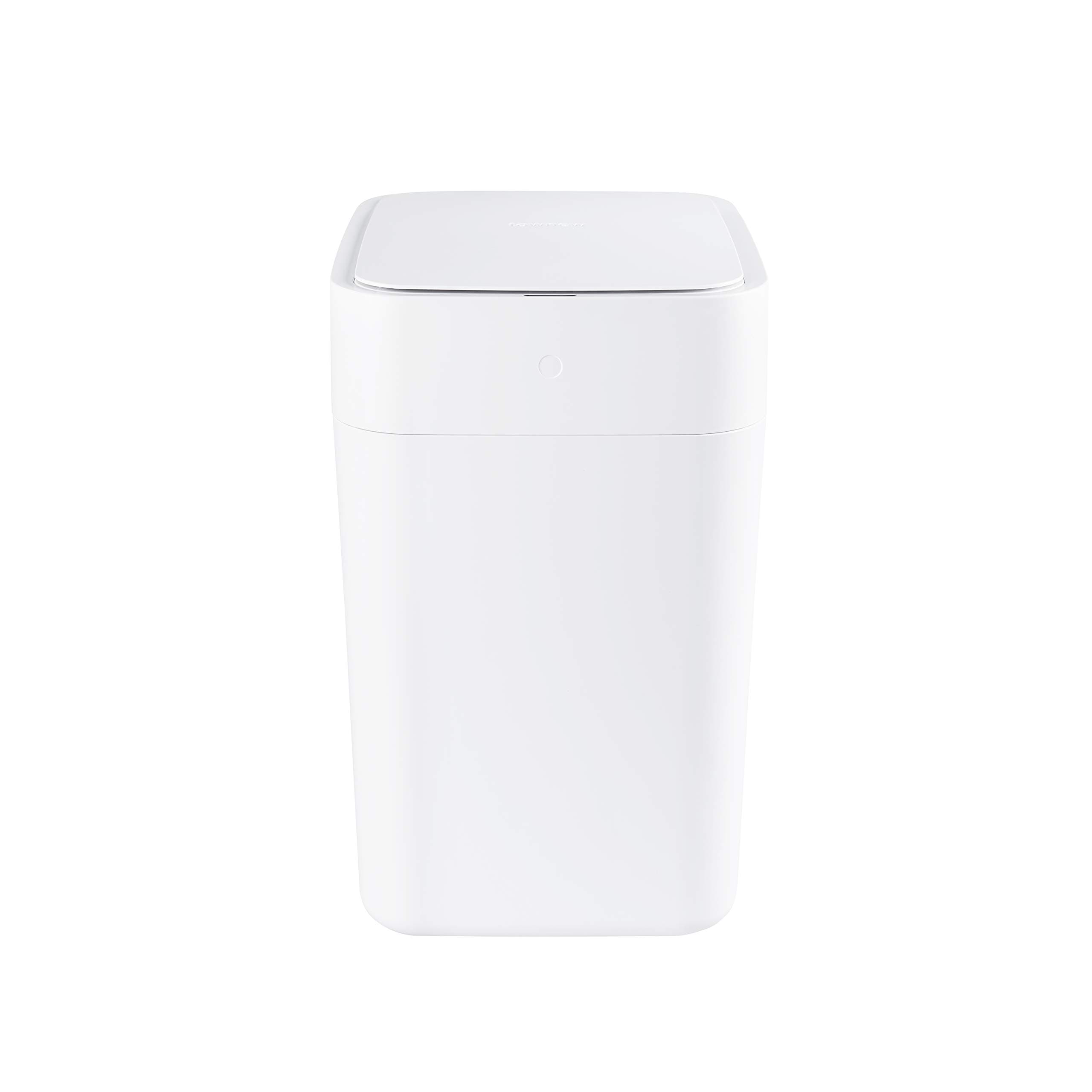 T1S 4.1 Gallon Automatic Self-Sealing and Self-Changing, Motion Sense Activated Trash Can, 2024 Upgrade Smart Garbage Can with Lid for Kitchen Bathroom Office, White