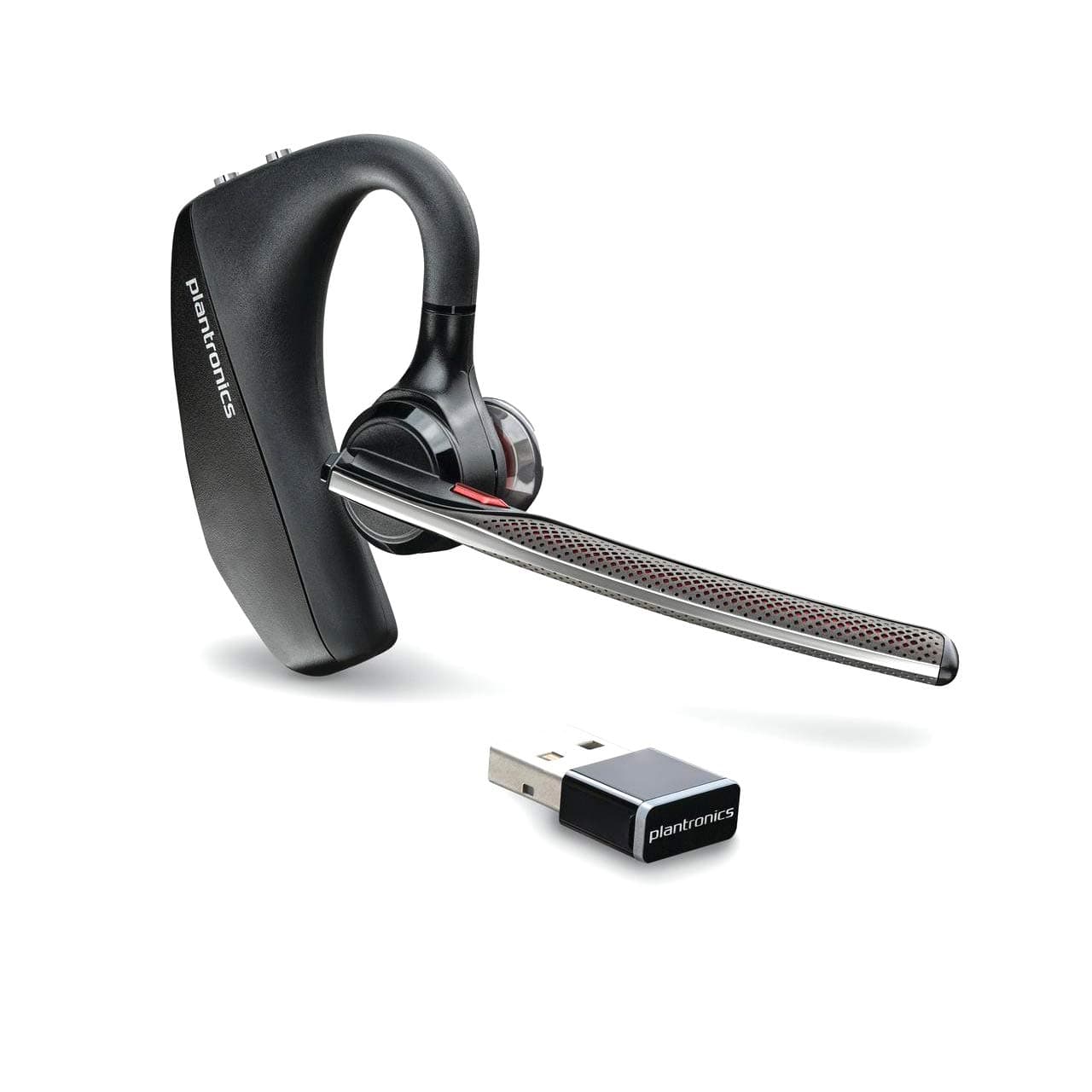 Plantronics Voyager 5200 Uc-Bluetooth Single-Ear(Monaural) Headset-USB-A Compatible to Connect to Your Pc and/Or Mac,Noise Canceling: Electronics,On Ear