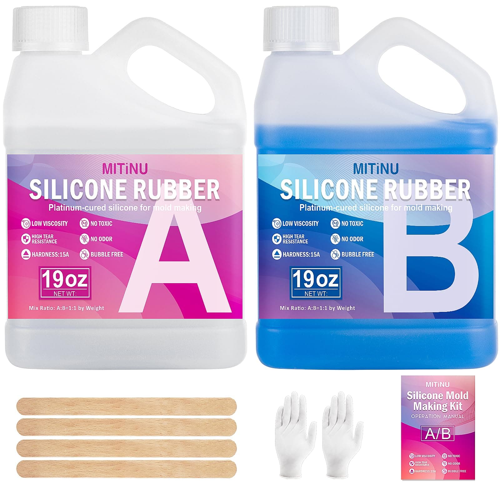 シリコンモールド製作キット 50オンス