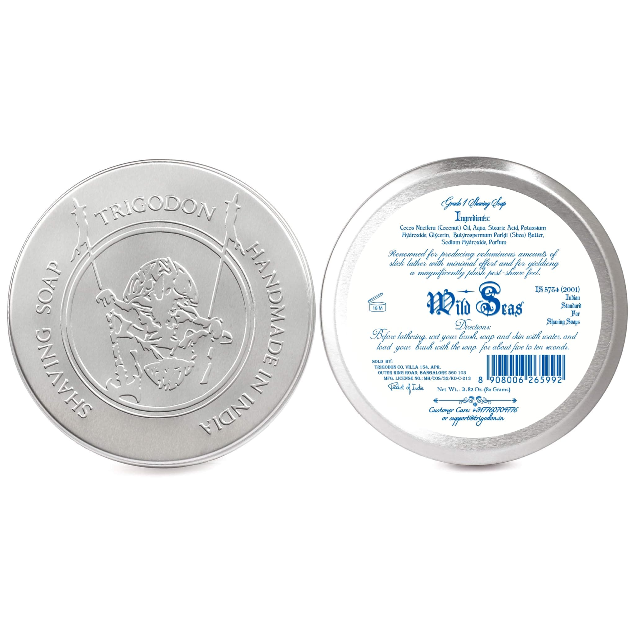 Wild Seas Luxury Shaving Soap