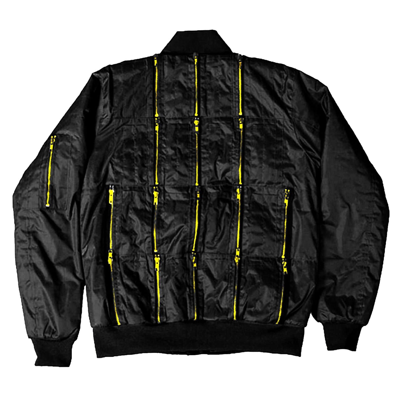 Black 16K Ma-1 Bomber Jacket 3Xl