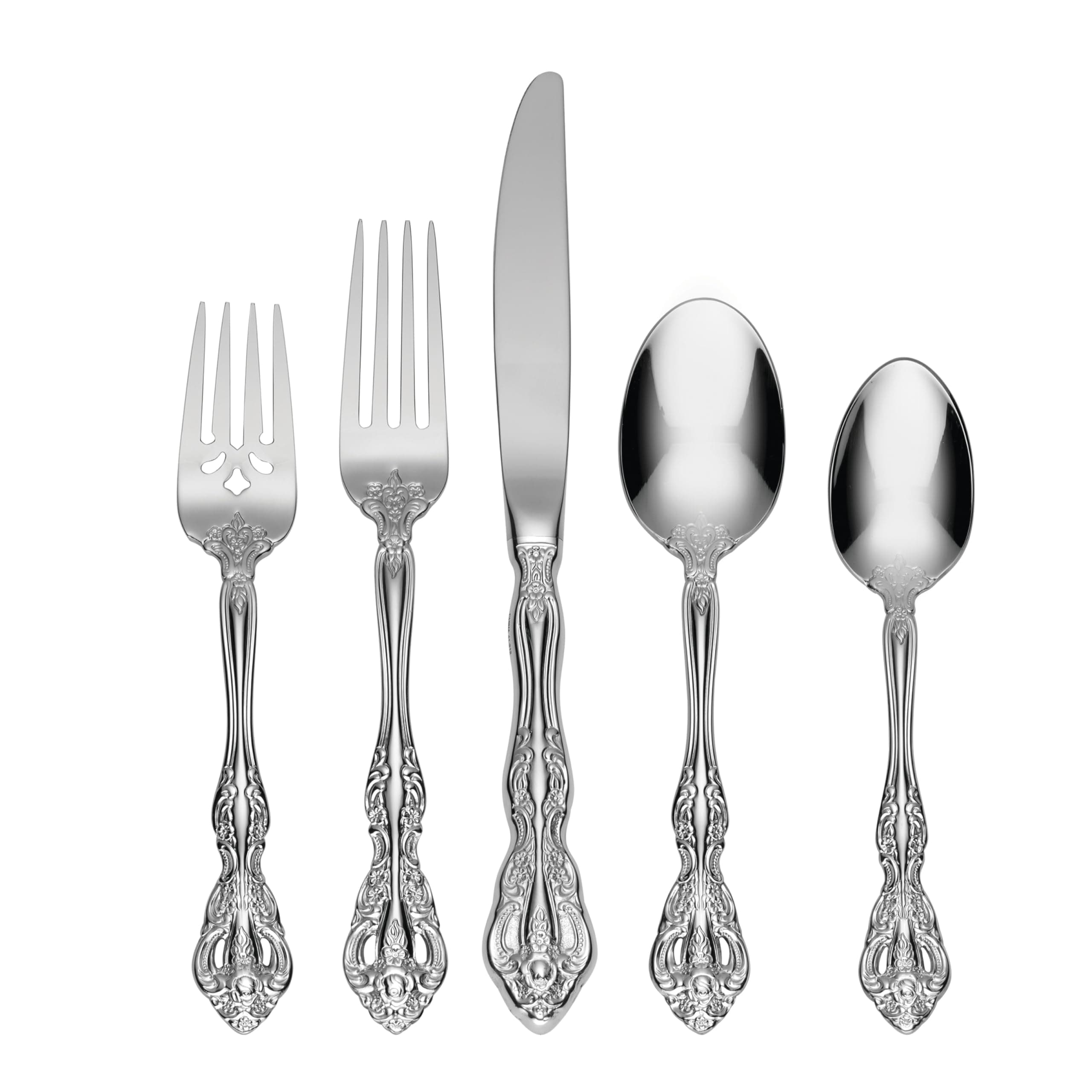 Oneida Michelangelo 45 Piece Flatware Set, Service for 8 by Oneida