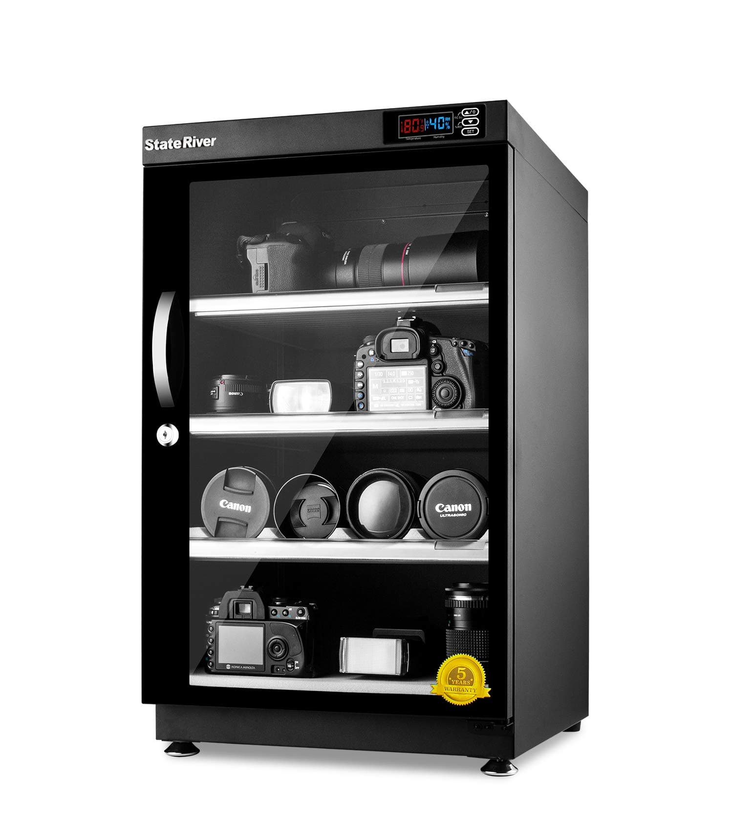 Electronically Controlled Dehumidifier Dry Cabinet Camera Cabinet 95L