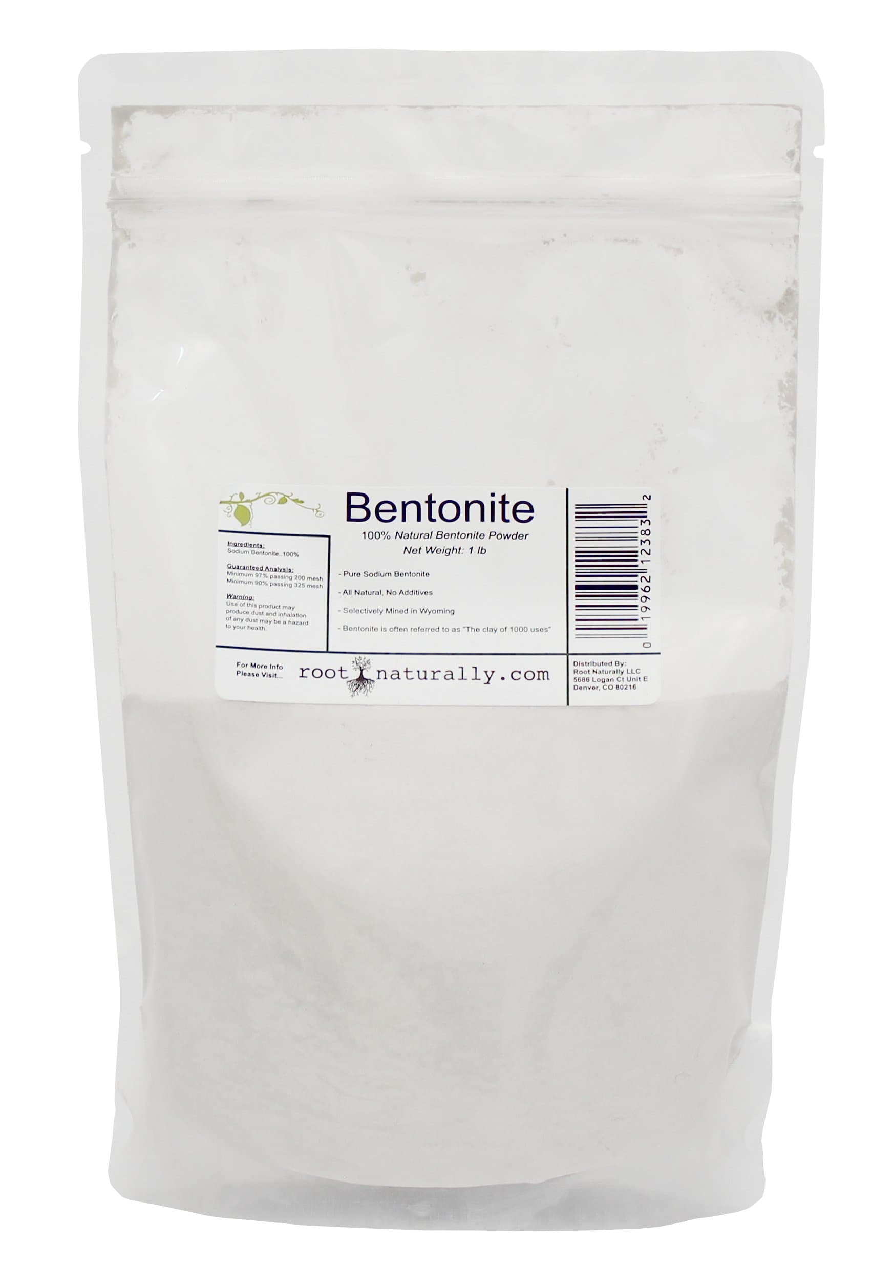 Root Naturally Bentonite - 1 Pound