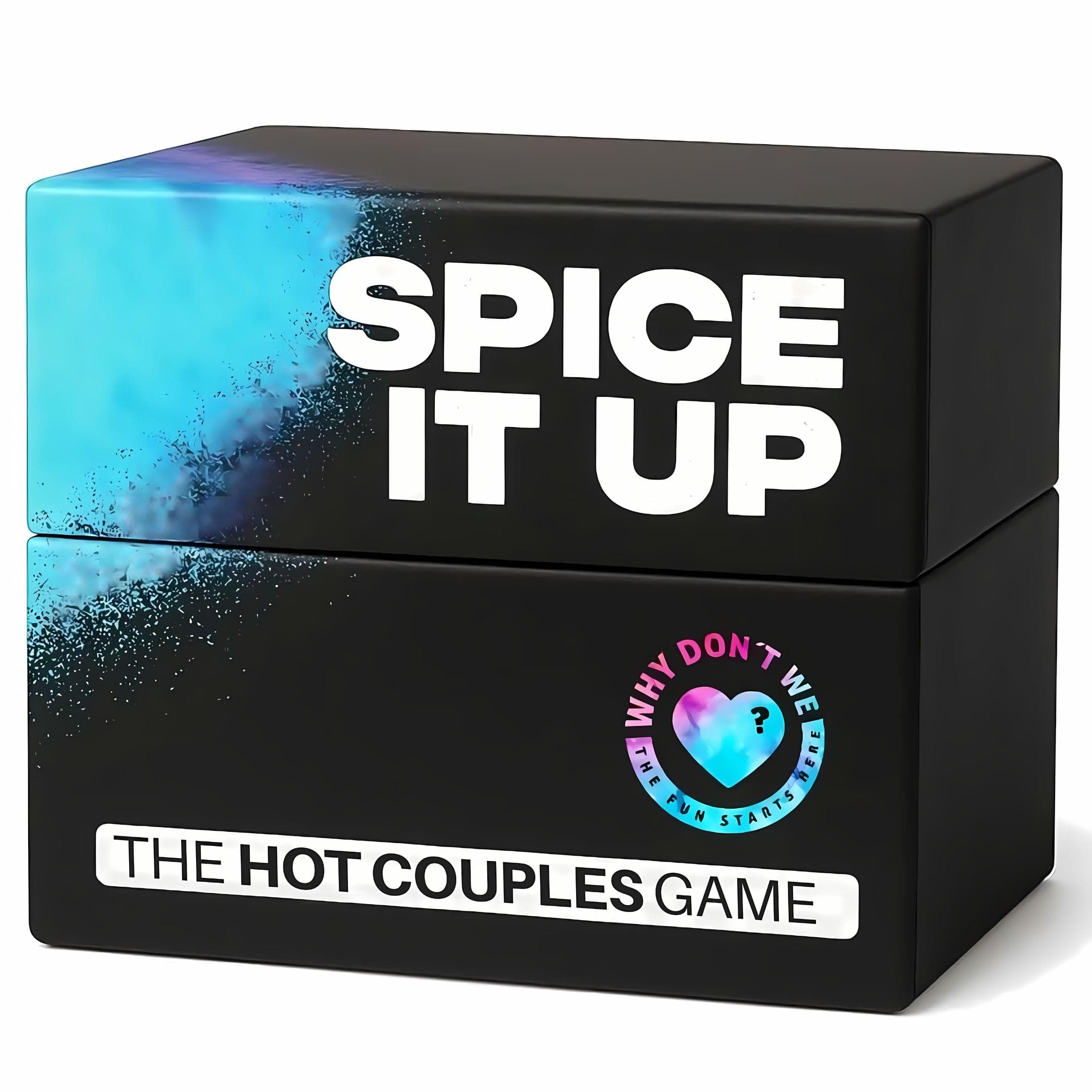 Why Don't We - Spice IT UP - Super Fun Couples Games for Date Nights: 150 Cards with Conversations, Spicy Dares & More - Best Date Night Games for Couples - Romantic Adult Couple Game