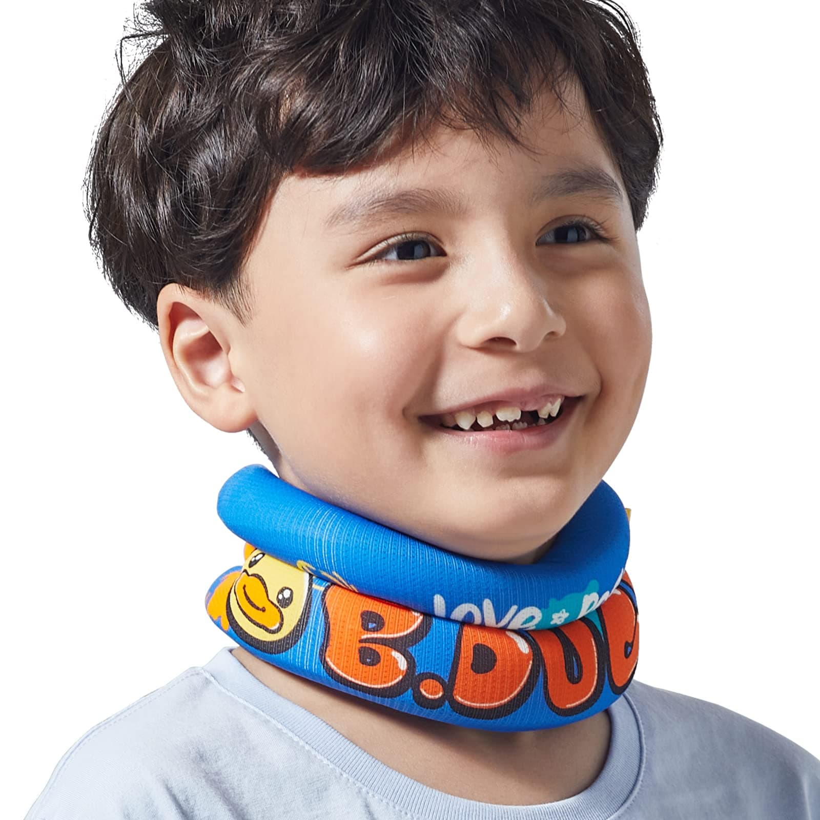 Velpeau Soft Neck Brace for Posture Correction, Prevent Head Forward for Kids Teens Boys Girls - Foam Cervical Collar, Spinal Support to Improve Slouch, Prevent Humpback, Pain Relief (XS: 10-10.5")