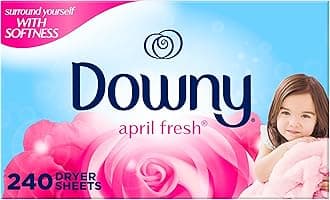 Fabric Softener Dryer Sheets, April Fresh, 240 Count