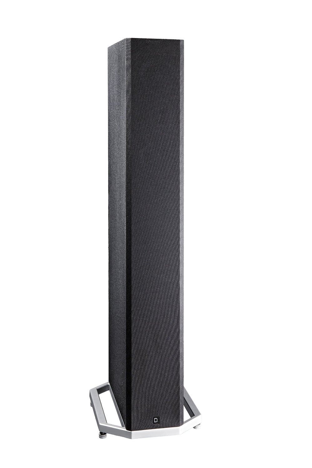 Definitive Technology BP-9040 Tower Speaker | Built-in Powered 8” Subwoofer for Home Theater Systems | High-Performance | Front and Rear Arrays | Optional Dolby Surround Sound Height Elevation Black