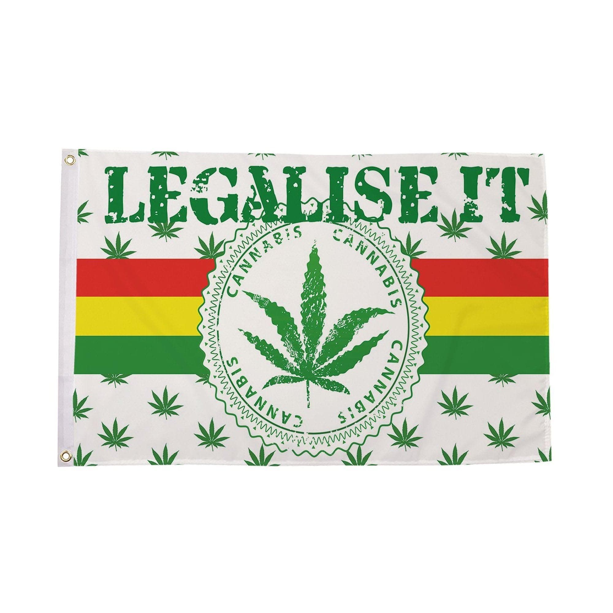Legalize it Flag 5ft x 3ft