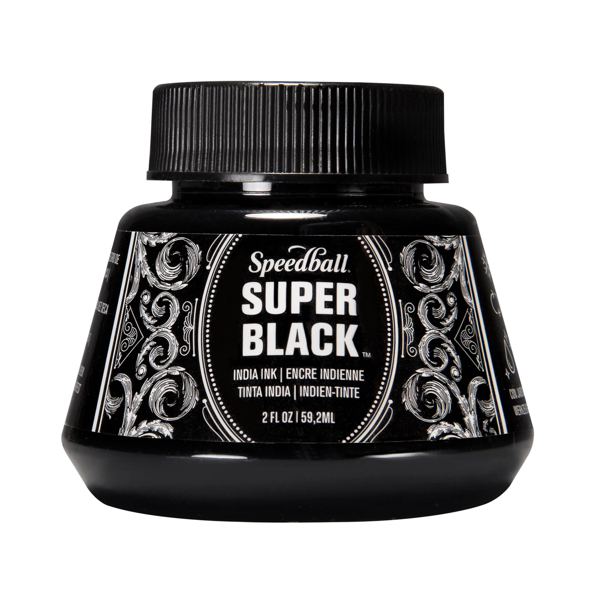 Super Black India Ink, 2-Ounce