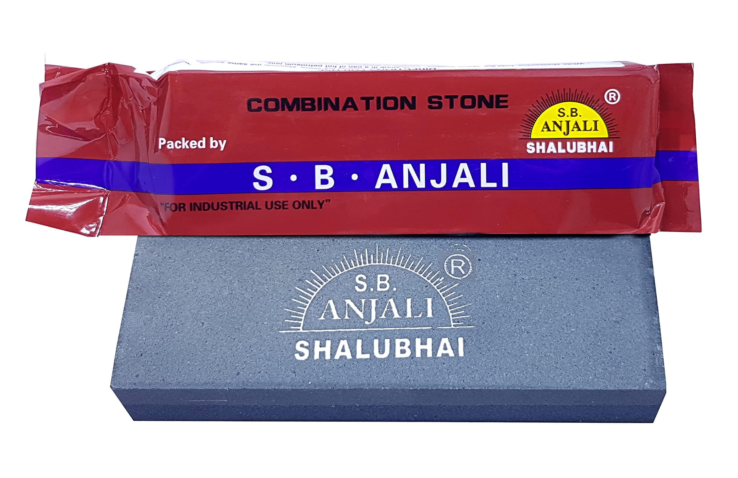 Combination Stone for Sharpening Both Knives and Tools