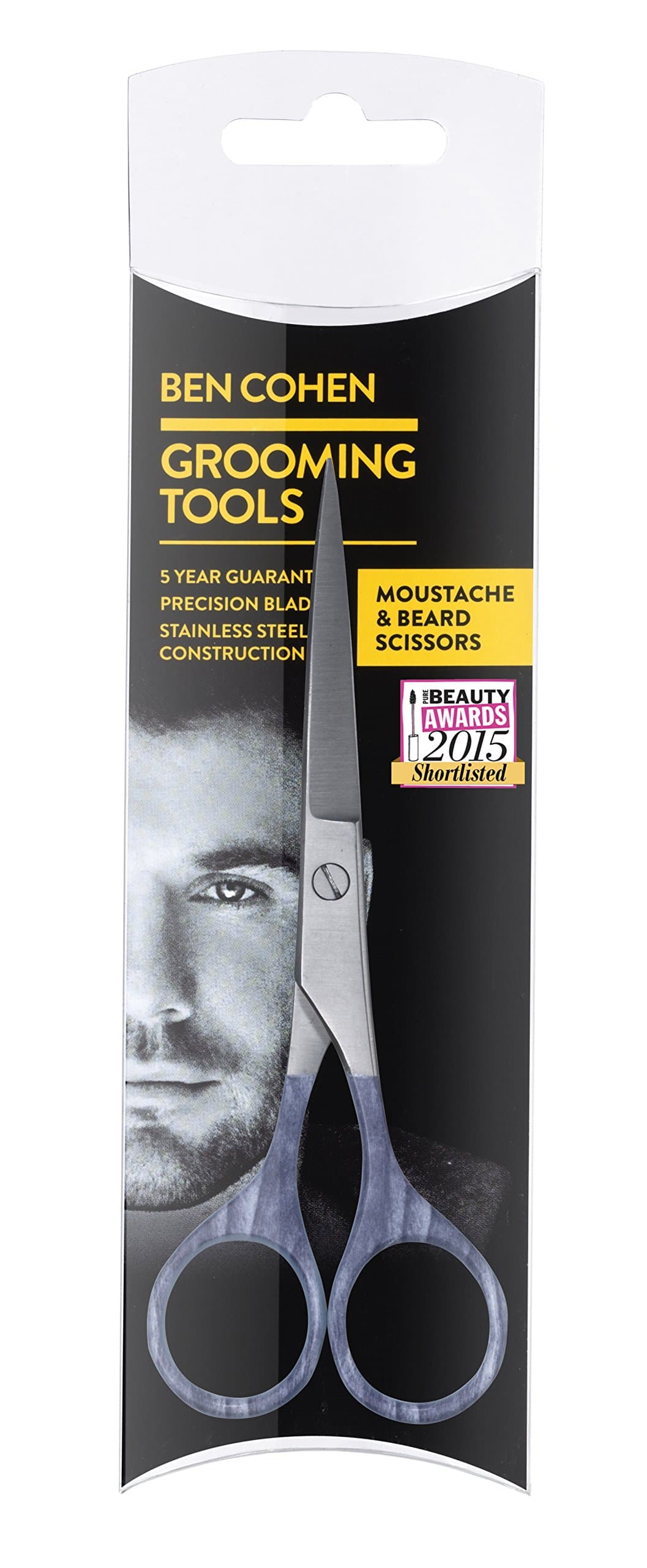 Elegant TouchBen Cohen Moustache and Beard Scissors Grooming Tools