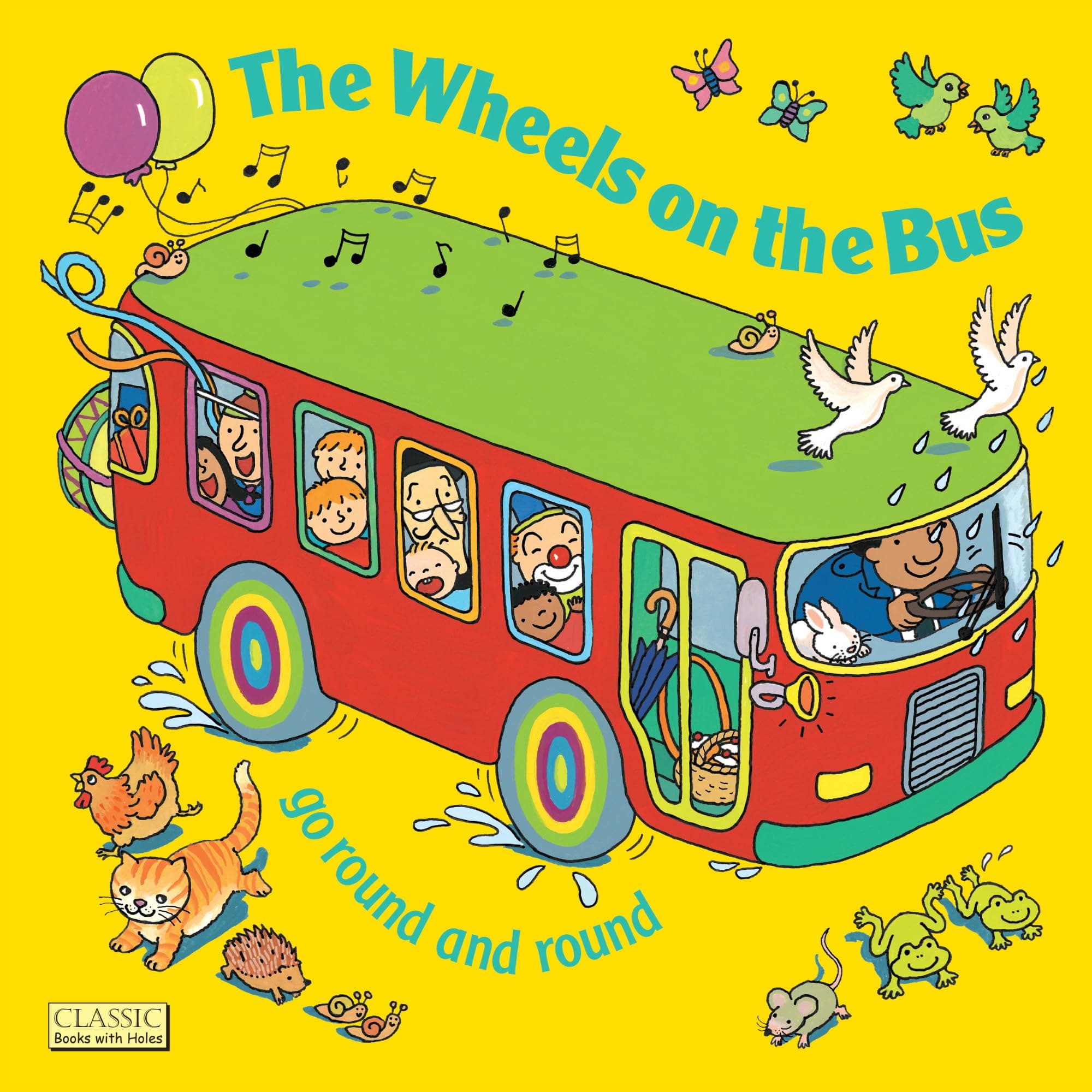 The Wheels on the Bus (Board Book)