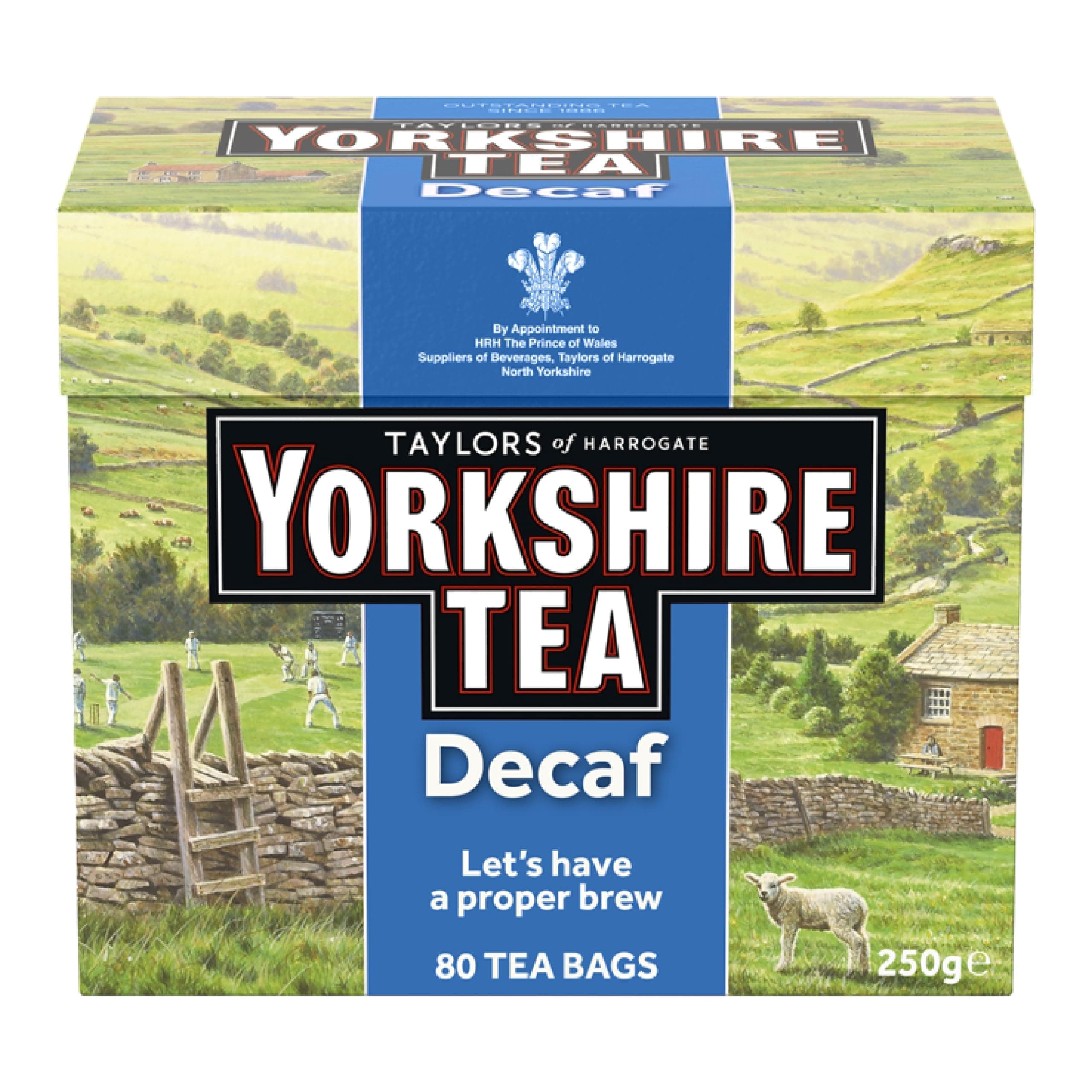 Yorkshire Decaffeinated Tea, 80 Teabags
