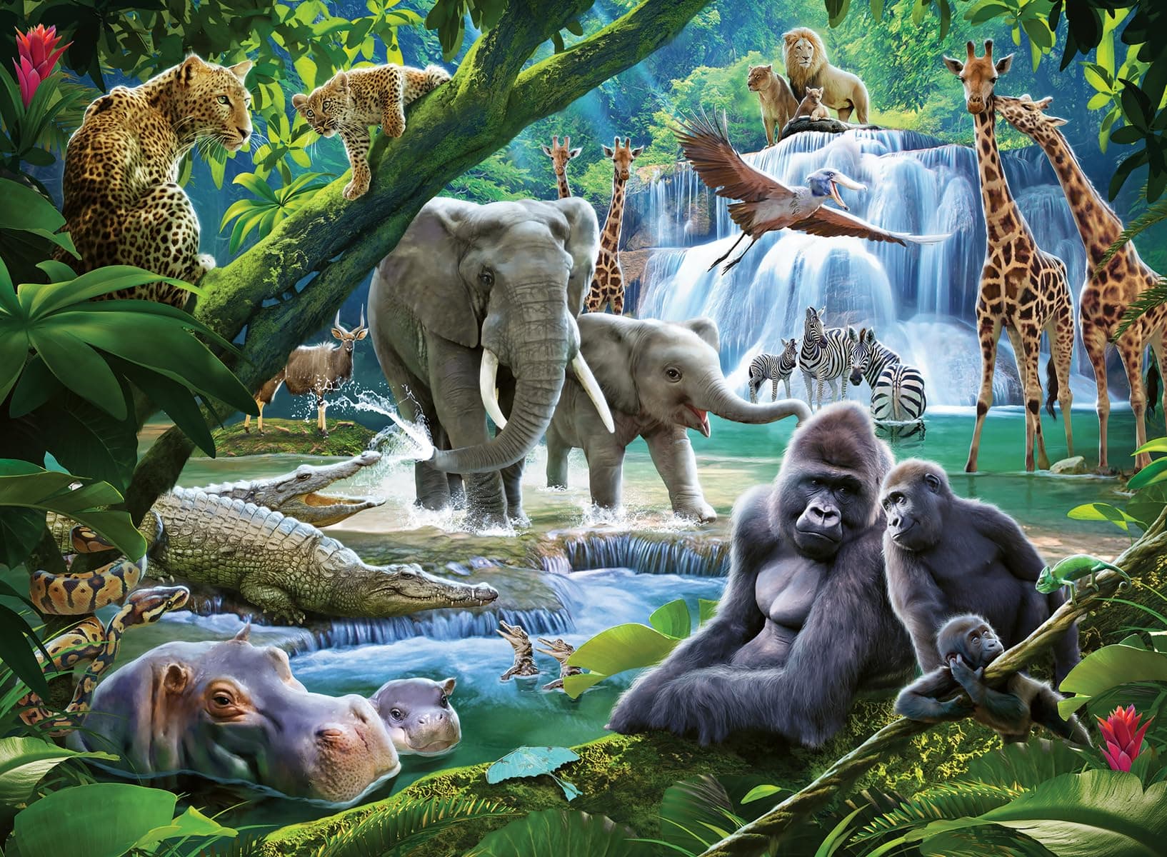 Ravensburger Jungle Animals 100 Pc
