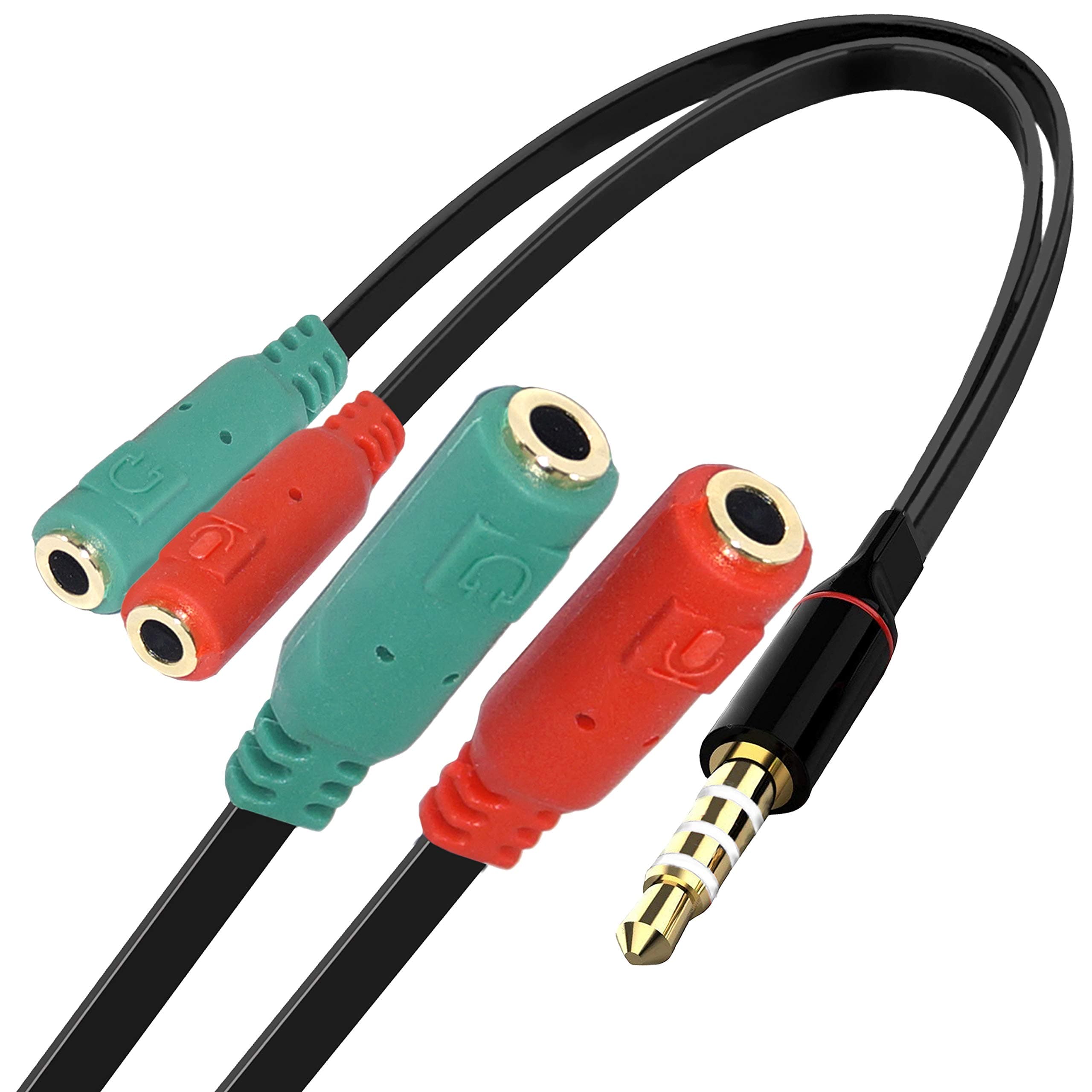 3.5mm Jack Splitter -Red/Green Connector