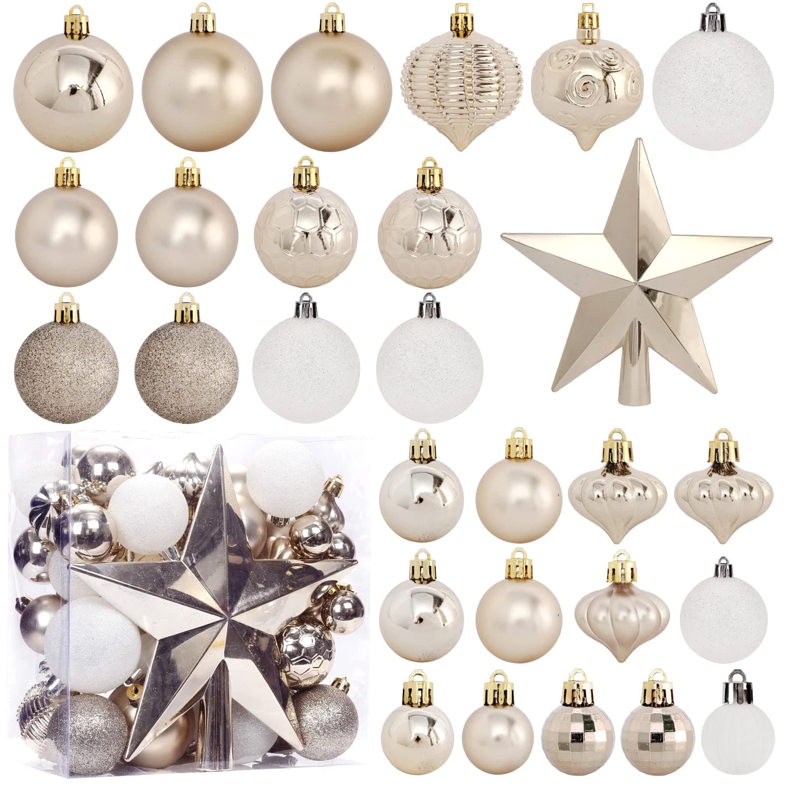 Champagne Ornaments for Christmas Tree