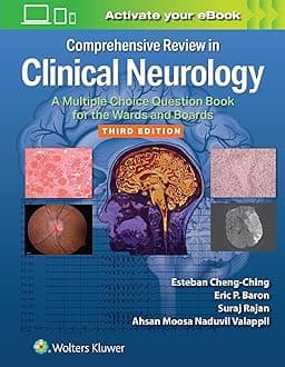 Comprehensive Review in Clinical Neurology: A Multiple Choice Question Book for the Wards and Boards Print + Ebook with Multimedia